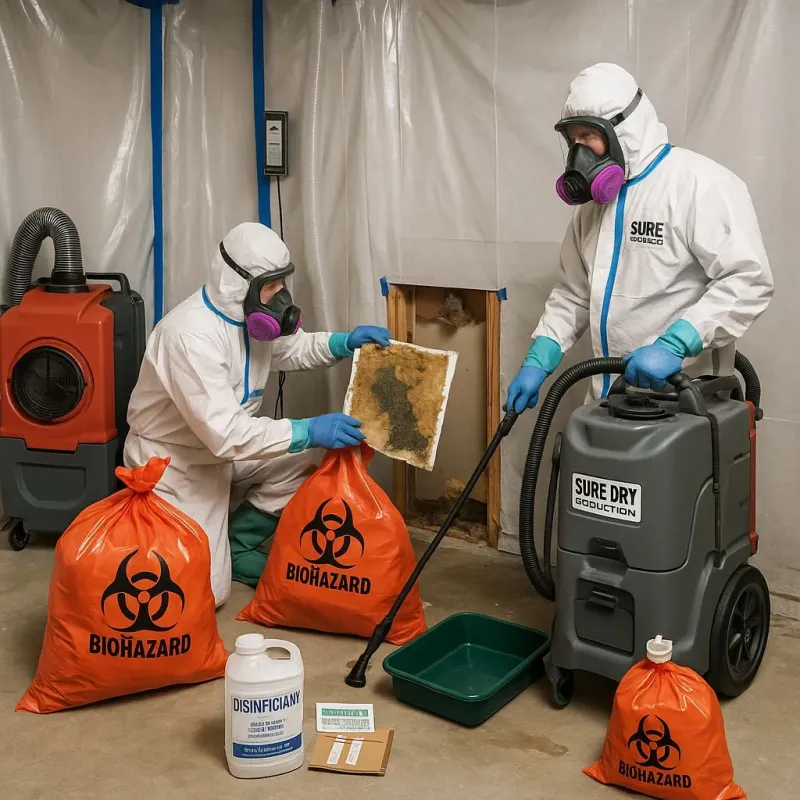 Contaminated Water Handling Protocols process in Manteno, IL