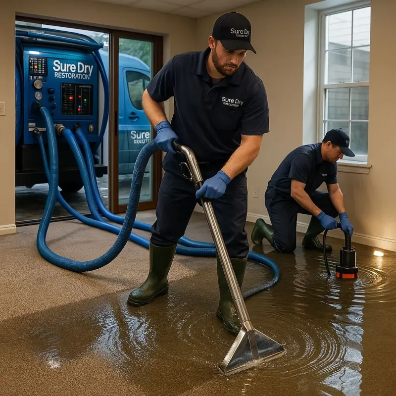 Water Extraction and Removal process in Manteno, IL